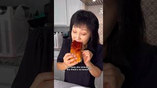 I CAUGHT MY ASIAN MOM MAKING GRILLED CHEESE BURRITOS AT MIDNIGHT shorts viral mukbang [upl. by Barn575]