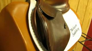 Used Saddle for Sale Bruno de Heusch 17quot m  16241 [upl. by Esirtal27]