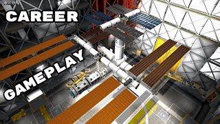 Kerbal Space Program  Building a Space Station part 1 [upl. by Acirema297]