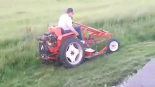 Tuffbilt Tractor Mowing Hills [upl. by Valerlan]