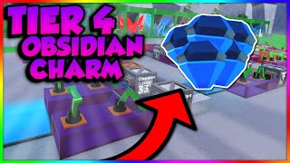 Factory Simulator  The BEST Tier 4 Layout Tutorial Compressed Obsidian Charm  Roblox DAYTIME [upl. by Akeit]