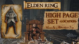 High Page Set Location  Elden Ring [upl. by Annaliese216]