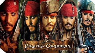 All Pirates of the Caribbean Saga Trailers 2003  2017 [upl. by Ayrad681]