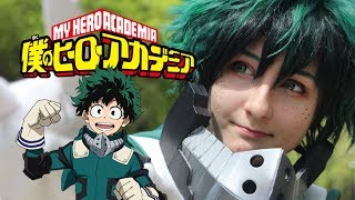 Izuku Midoriya Cosplay Makeup My Hero Academia 僕のヒーローアカデミア [upl. by Ssalguod]