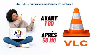 Comment réduire la taille dune vidéo avec VLC [upl. by Brightman53]