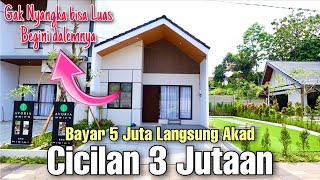 RUMAH MUNGIL FULL BANGUNAN CICILANNYA CUMA 3 JUTAAN  AVORIA ESTATE [upl. by Lawtun]