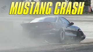 Mustang CRASH  DigNight at NRG Stadium [upl. by Philippe]