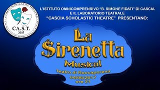 LA SIRENETTA Musical  Lab Teatrale CAST di Cascia [upl. by Inohtna]