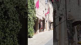 🇮🇹 One day in Assisi Walking tour 🇮🇹 ❤️‍🔥 travelvlog Assisi italy [upl. by Ahsehat]