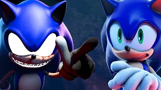 Sonic Meets SonicEXE SFM Animation  I am death straight up Puss in Boots 2 Parody [upl. by Are]