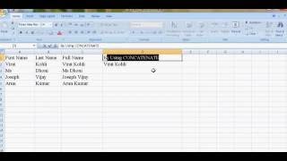 How to Merge Two cells in Excel [upl. by Strickman]