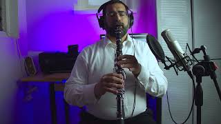 תקסים במקאם עגם על קלרינט סי במול Taqsim In Maqam ajam On Bb Clarinet [upl. by Leibman]