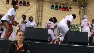 Caribbean Carnival Huddersfield Sat 13 July 13 48 Dance Troup [upl. by Annavaig]