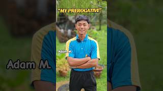 How to pronounce quotPREROGATIVEquot [upl. by Anires]