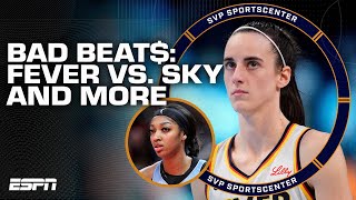 Indiana Fever vs Chicago Sky produces HORRENDOUS beat 😬  Bad Beat  SC with SVP [upl. by Alek]