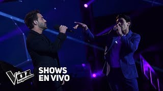 Shows en vivo TeamMontaner Braulio y Mario cantan “Tu decidiste dejarme”  La Voz Argentina 2018 [upl. by Valli722]