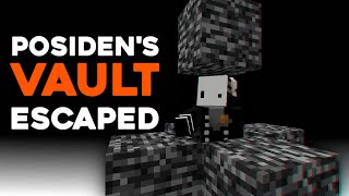 Escaping Minecrafts Most Secure Prison poseidons vault [upl. by Suryc]