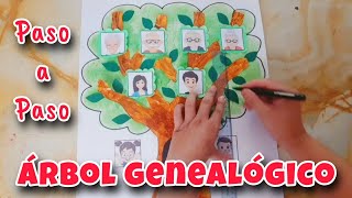 Como Hacer un Arbol Genealógico  paso a paso [upl. by Carly]