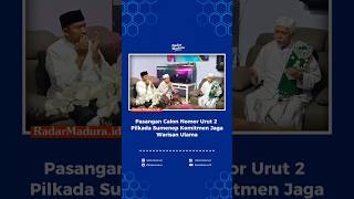 Pasangan Calon Nomor Urut 2 Pilkada Sumenep Komitmen Jaga Warisan Ulama [upl. by Nosle945]