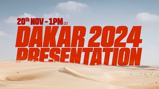 🇬🇧 Follow the Dakar2024 official presentation [upl. by Ahselrak]