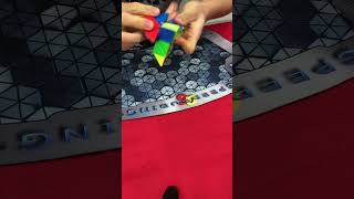 429 pyraminx solve in slow motion cubing speedcubing pyraminx slowmotionsolving [upl. by Ahseikram]