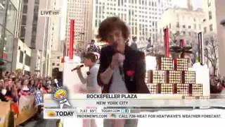 One Direction  What Makes You Beautiful  Live on the Today Show [upl. by Aiyn]