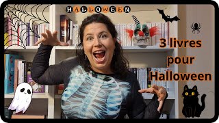 3 livres pour Halloween 2024 [upl. by Nur94]