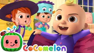 Halloween Dress Up Song with Vampire JJ 👻🦇  CoComelon Nursery Rhymes amp Kids Songs [upl. by Kcirrem]