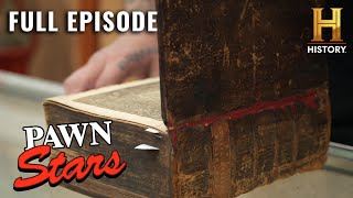 Pawn Stars ILLEGAL1583 Bible is a HISTORIC Find S15 E8  Full Episode [upl. by Sacks]