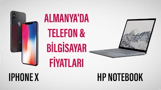 Almanyada Telefon ve Bilgisayar Fiyatları Güncel [upl. by Anivle]