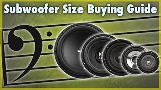 Car Subwoofer Size Buying Guide  What Size of Sub Should I Get [upl. by Ravi]