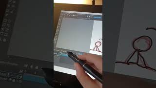 Lil animation test on krita [upl. by Anileba]