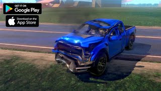 MEGA UPDATE WDAMAGE CAR CRASH FOR ANDROID GAMEPLAY 2023 OPEN WORLD CAR CRASHING GAME [upl. by Riabuz477]