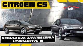 Citroen C5 Regulacja Zawieszenia Hydractive  Jak Wyregulować Zawieszenie Citroen C5 Hydractive [upl. by Balduin]