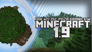 Jak wyjść poza granicę świata w Minecraft 19 Błąd gry [upl. by Anuqahs]