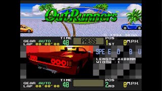 Outrunners Megadrive Longplay [upl. by Audi286]