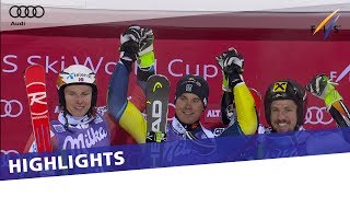 Matts Olsson prevails in Alta Badia Parallel Giant Slalom  Highlights [upl. by Shaughnessy]