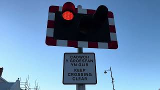 Porthmadog Level Crossing [upl. by Ahaelam29]