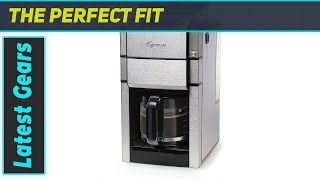 Jura Capresso Coffee TEAM PRO Plus 48705 The Ultimate 12Cup Coffee Maker for Home Baristas [upl. by Thacker]