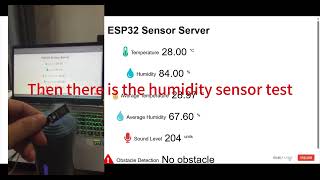 Environmental monitoring system based on ESP32 [upl. by Angela]