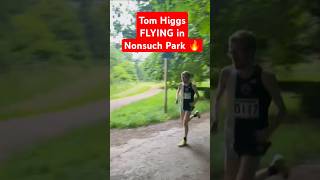 Tom Higgs FLYING in Nonsuch Park WINS relay race 🥇 [upl. by Lemrahc]