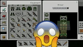 Guns in minecraft pe 12  MCPE 2017 [upl. by Ayisan]