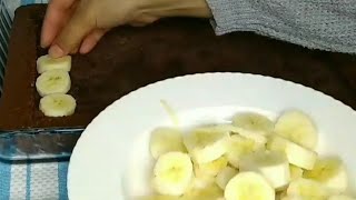 24 KİŞİLİK ÇOK SORULAN MUZLU KÖSTEBEK PASTA 😍 [upl. by Asertal]