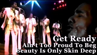 quotGet Ready Aint Too Proud Beauty Is Onlyquot The Temptations Live  Germany 1975 [upl. by Nawk]