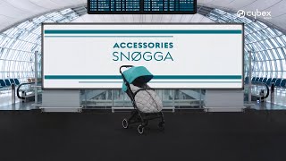 How to Attach a Snøgga Footmuff  Beezy Buggy Accessories  CYBEX [upl. by Nylleoj824]