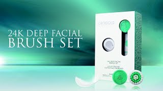 Introducing the OROGOLD 24K Deep Facial Brush Set [upl. by Robins319]