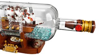 Whats New with the ReReleased LEGO Ship in a Bottle Set  Ideas Spotlight [upl. by Bailie]