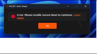 LENOVO LOQ ENABLE SECURE BOOT FAICET AC WINDOWS 11 Ошибка античита фейсит леново локлегион [upl. by Neenwahs480]