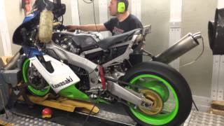 Zxr750 j1 with ZX9r B3 engine [upl. by Inimak]