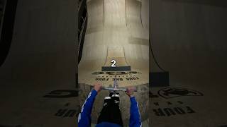 Would you try this🤔 scooter skatepark skate funny challenge bike scary [upl. by Hapte]